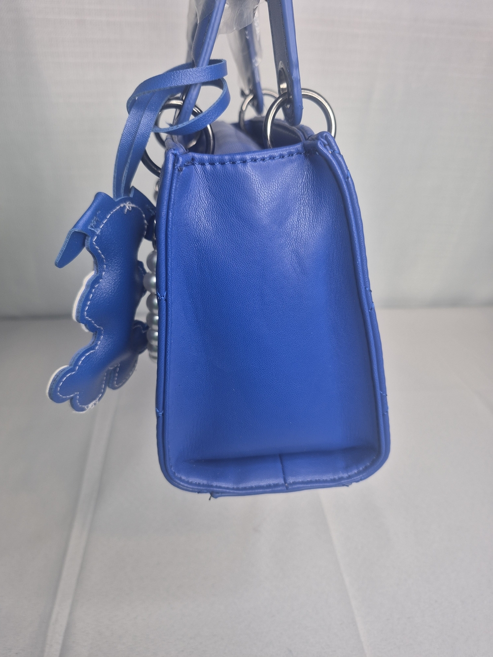 Badgley Mischka Royale Blue Handbag NWT - Picture 13 of 13